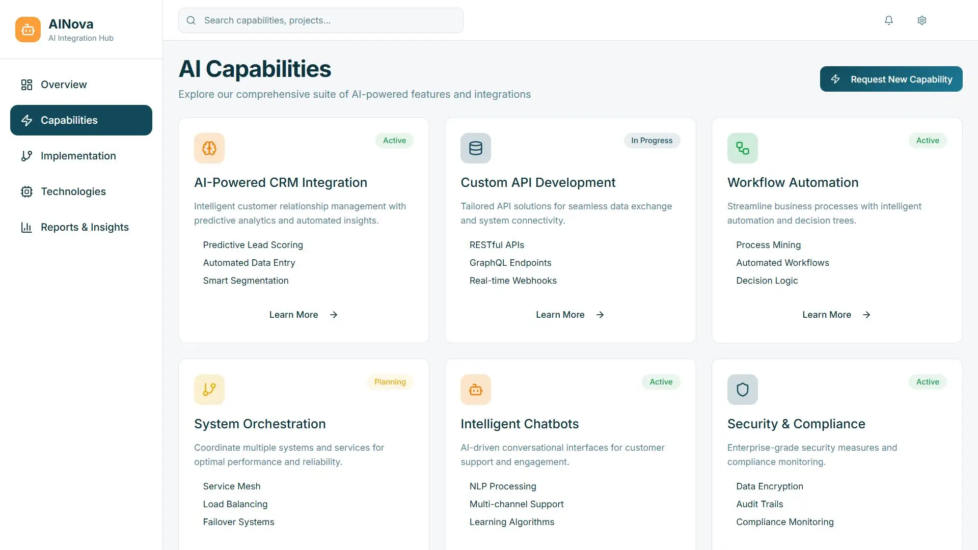 AI Integration & Custom API Development - API