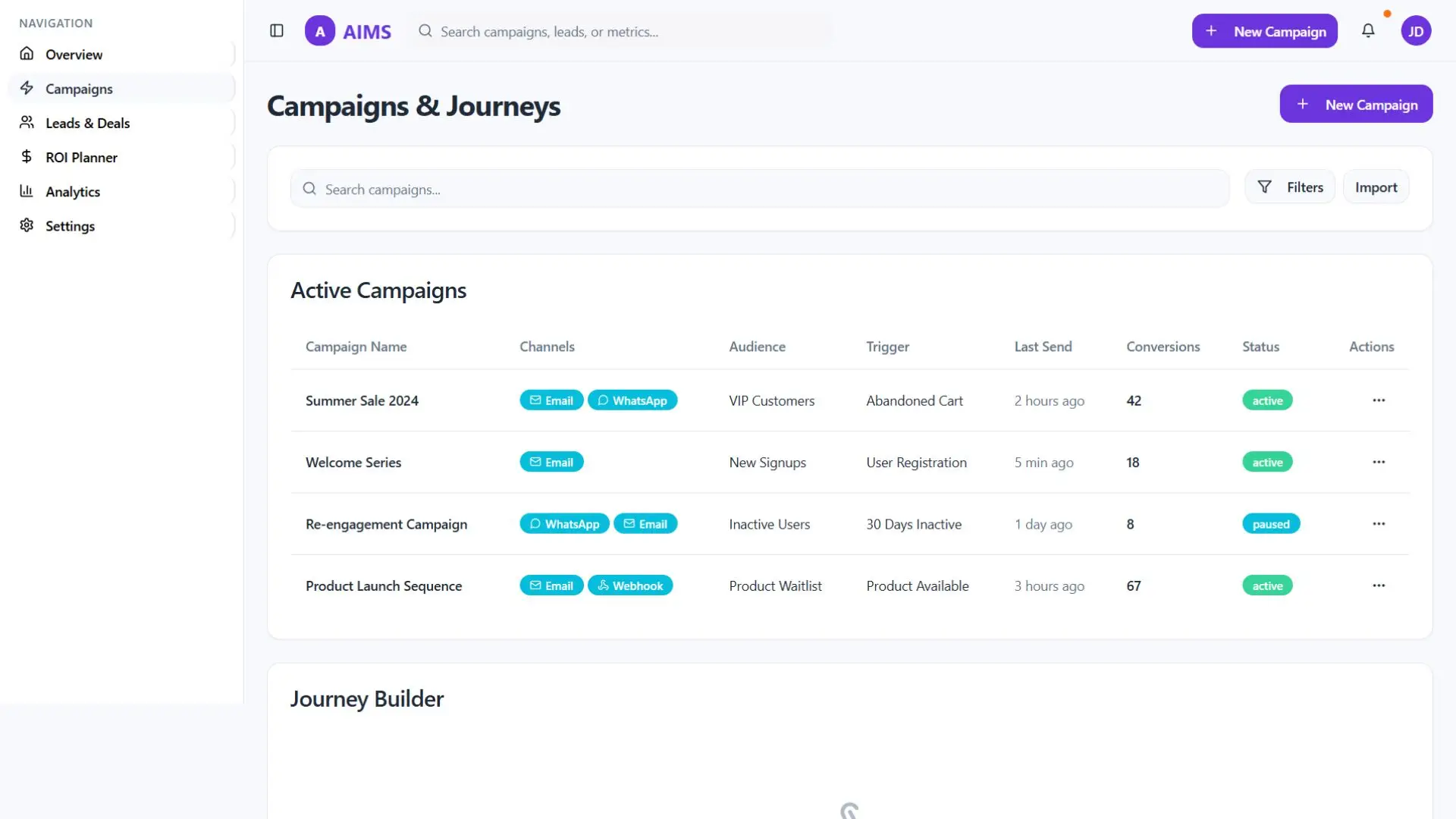 AI Marketing & Sales Automation - Campaign