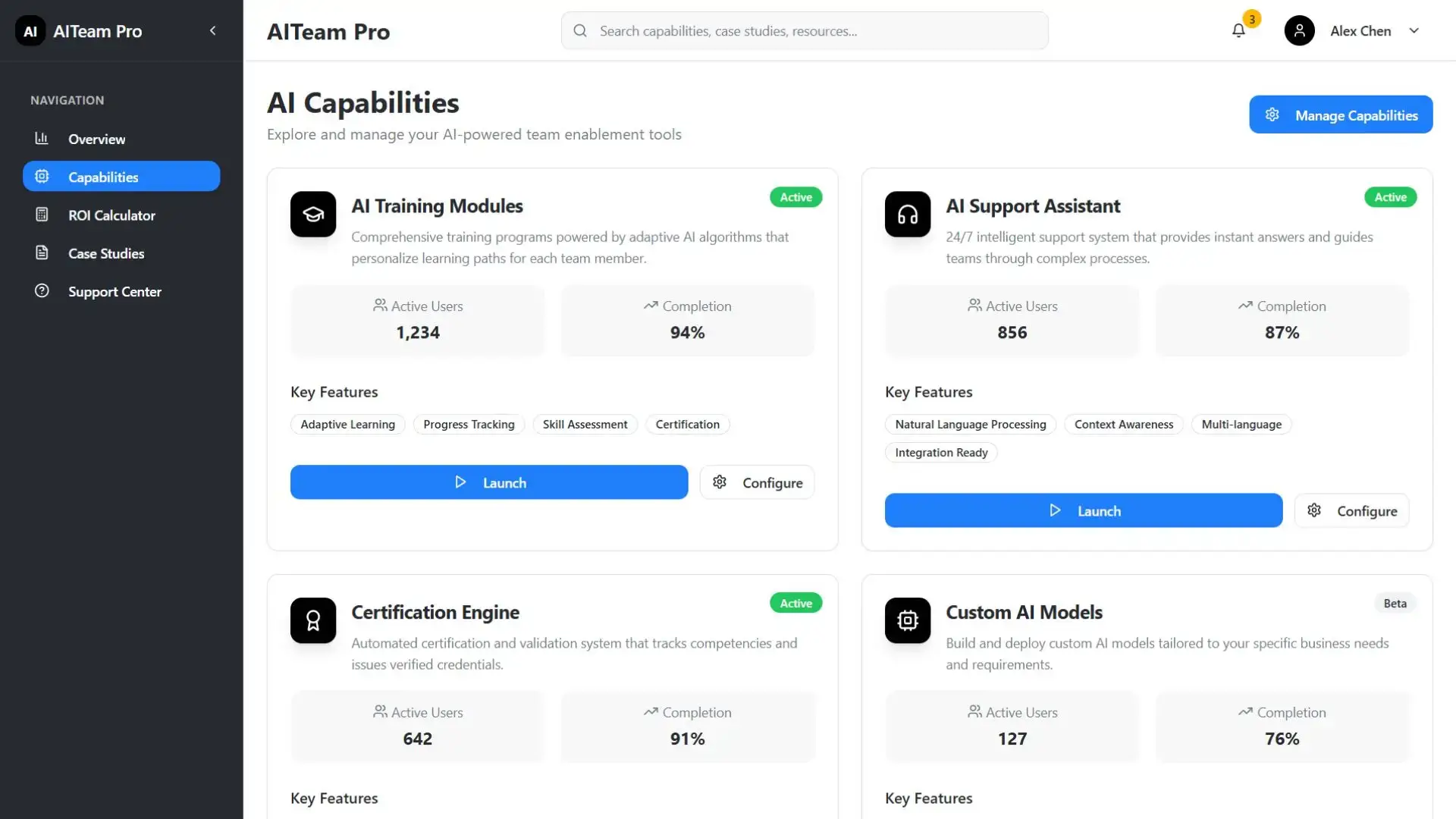 AI Training & Enablement for Teams - Platform