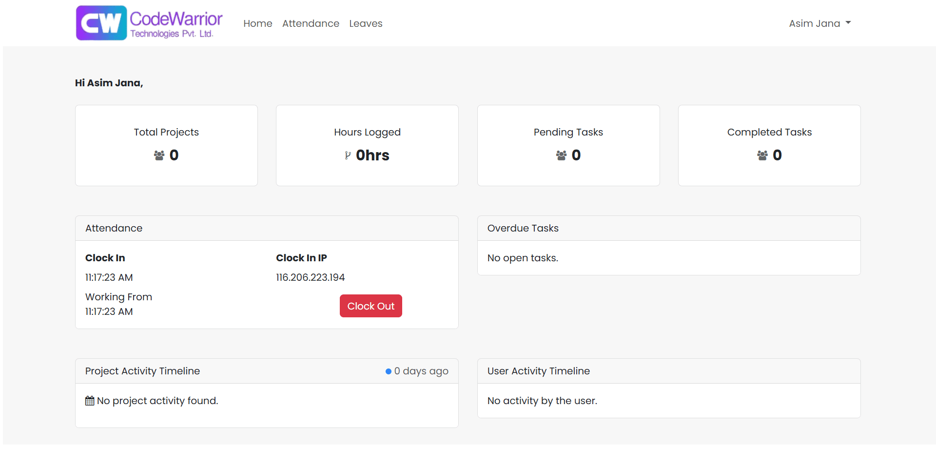 Attendance & Leave Management System - Image 1