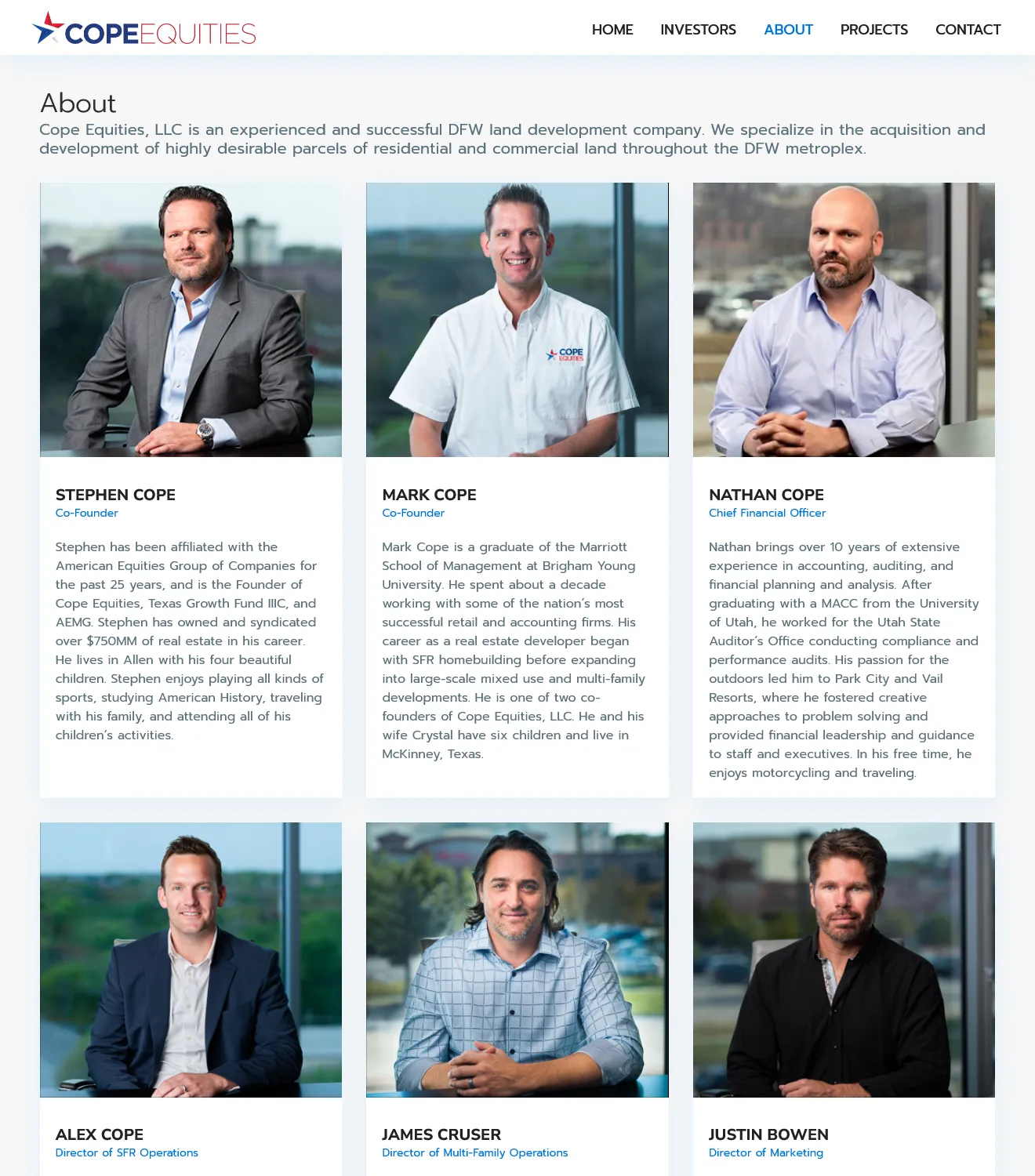 Cope Equities - Real Estate Website - Image 3