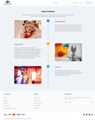 Hiring Platform For Entertainment Industry - Image 2