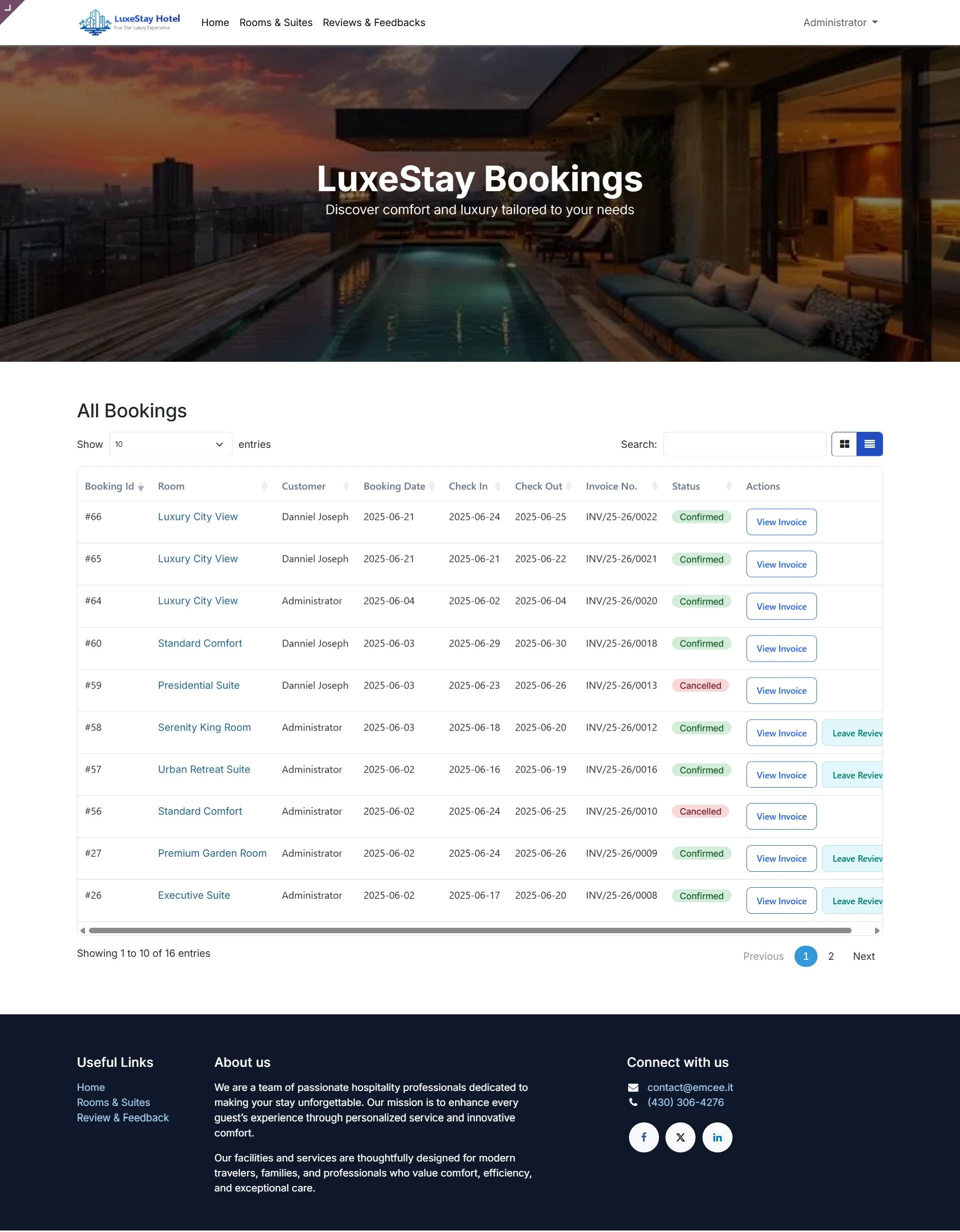 Hotel Management System - Image 3