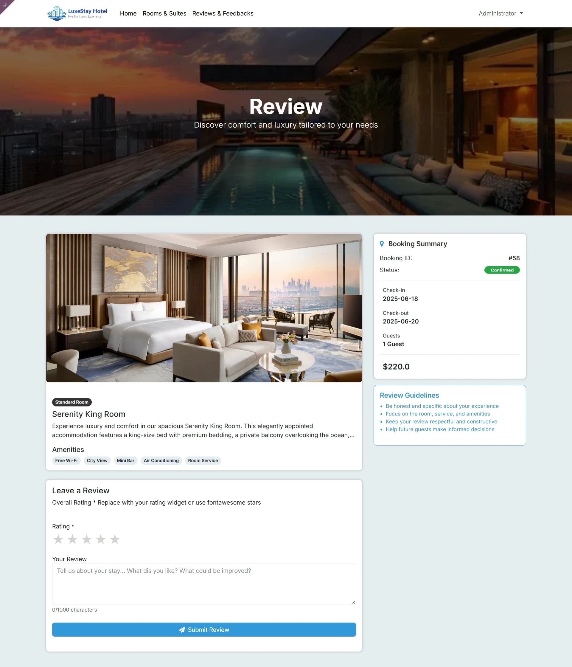 Hotel Management System - Image 5