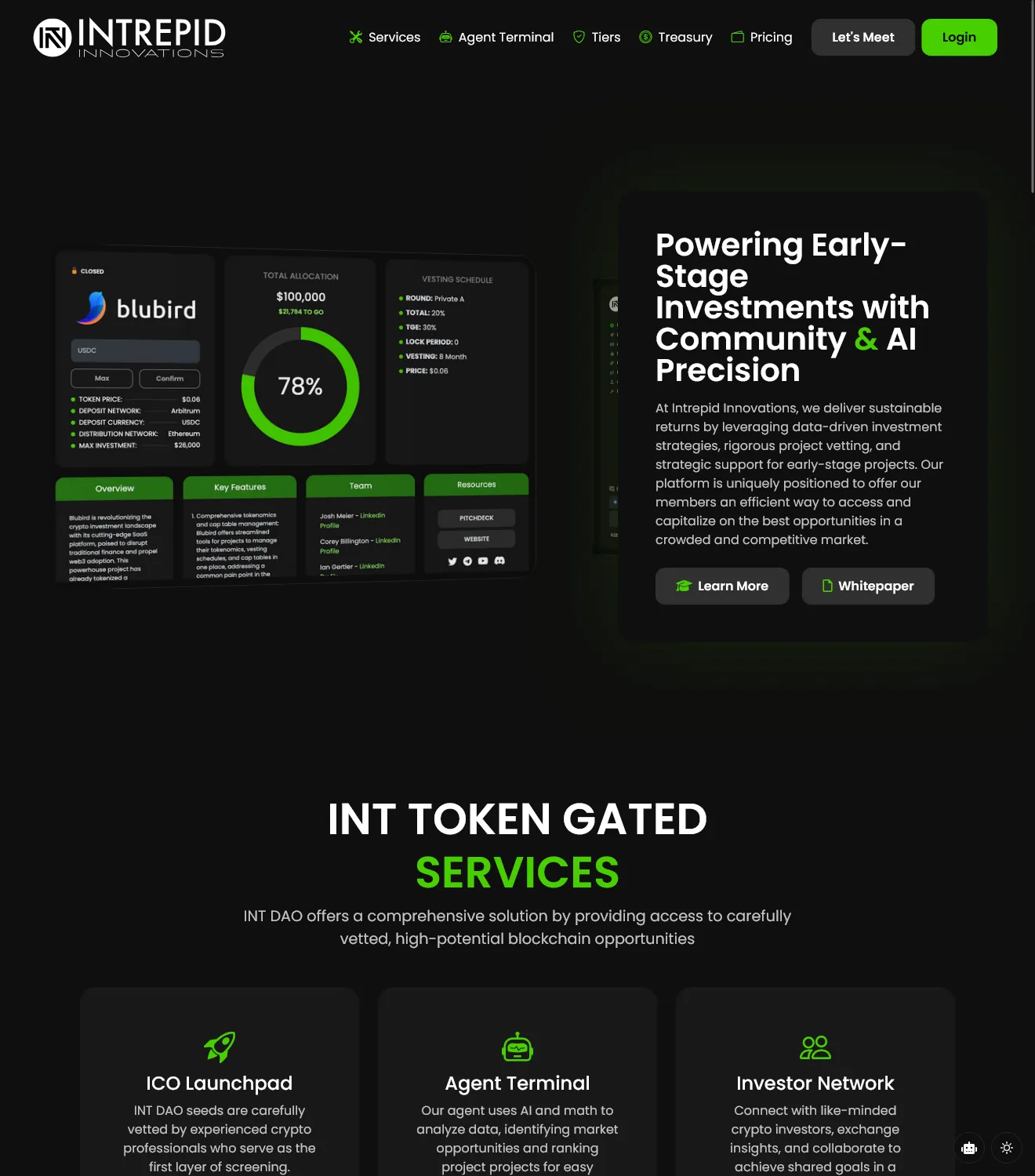 Intrepid Innovations Web3 Investment Platform - Image 1
