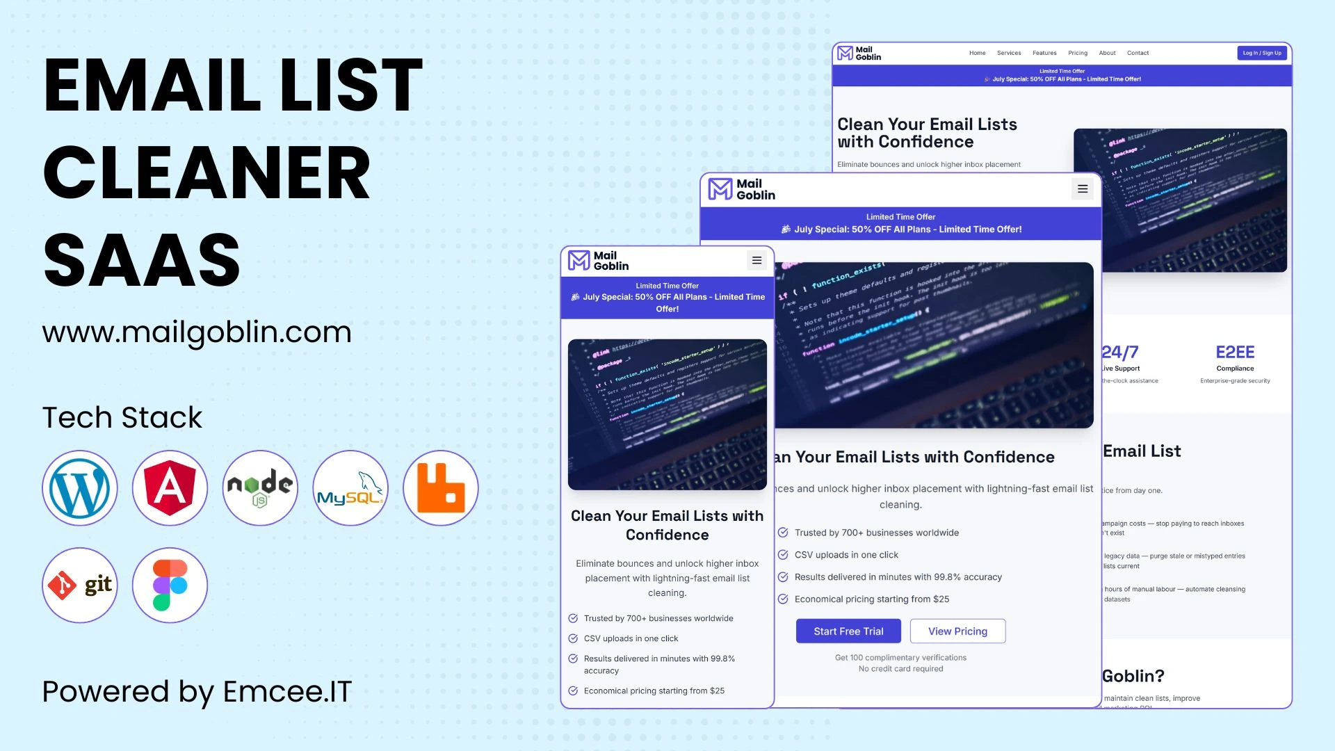 MailGoblin - Email List Cleaner SaaS