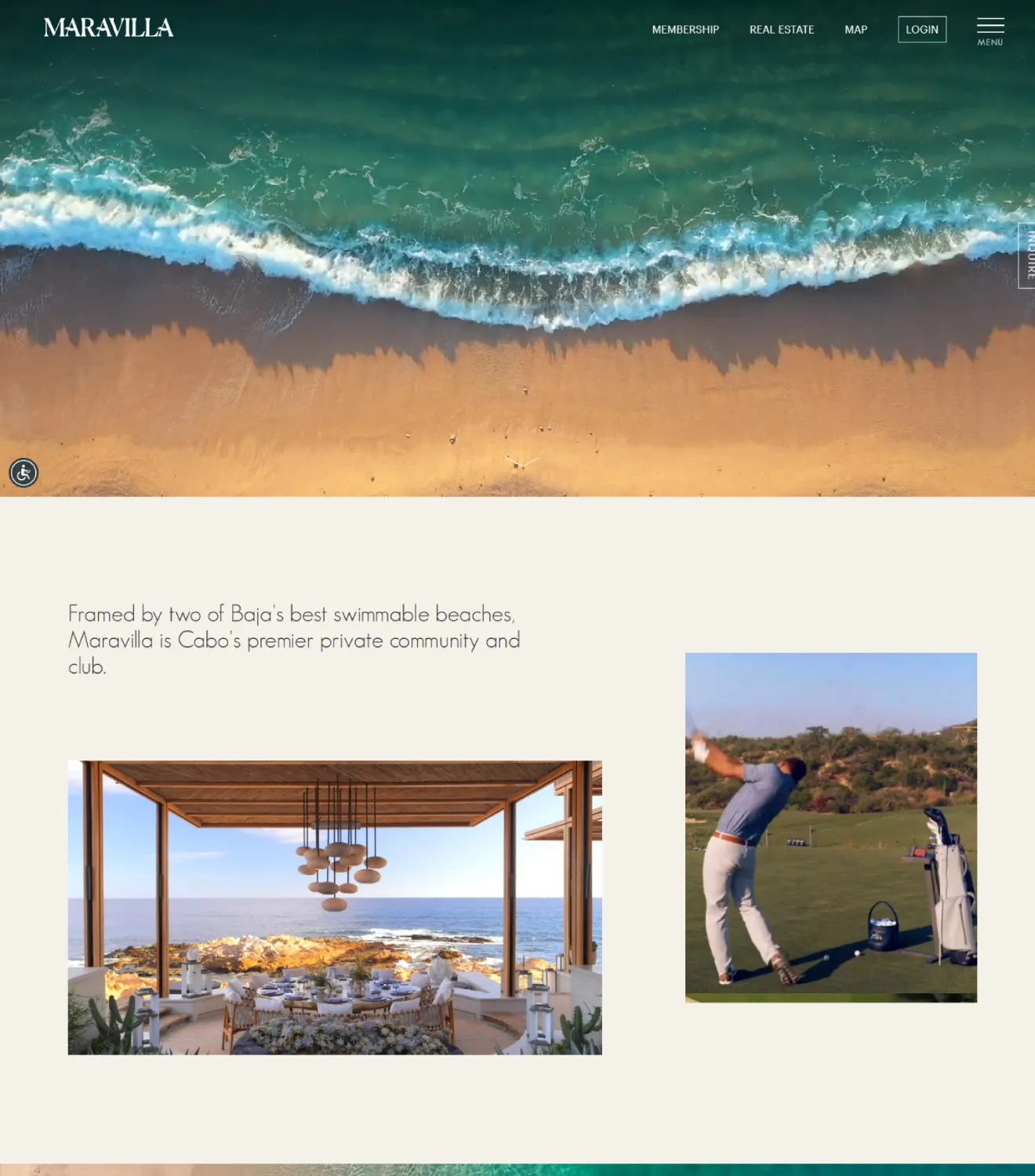 Maravilla Los Cabos - Luxury Real Estate Website - Image 1