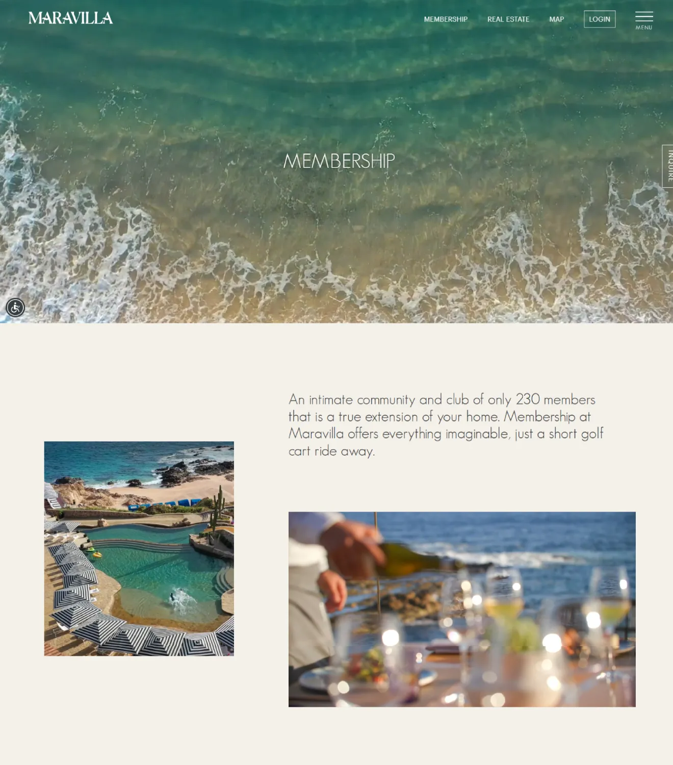 Maravilla Los Cabos - Luxury Real Estate Website - Image 2