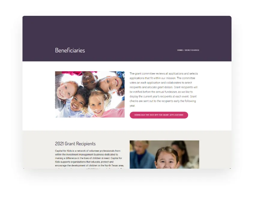 Non-profit Organization Website Rebranding - Image 2
