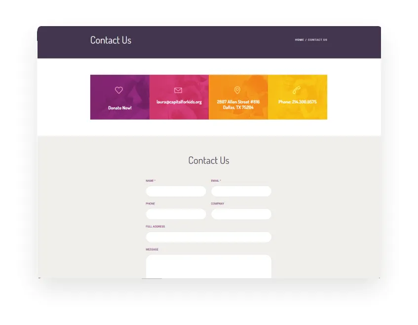 Non-profit Organization Website Rebranding - Image 3