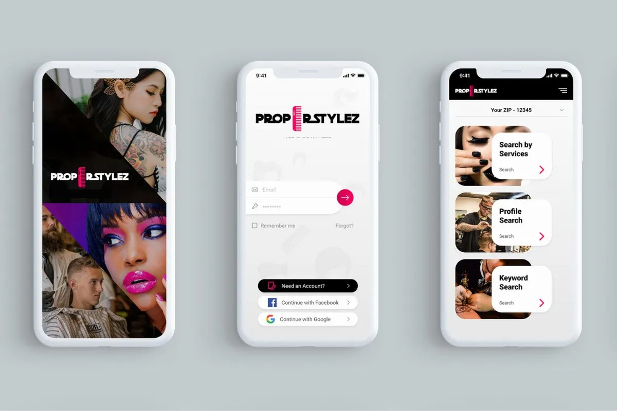 ProperStylez - Barber Booking App - Image 1