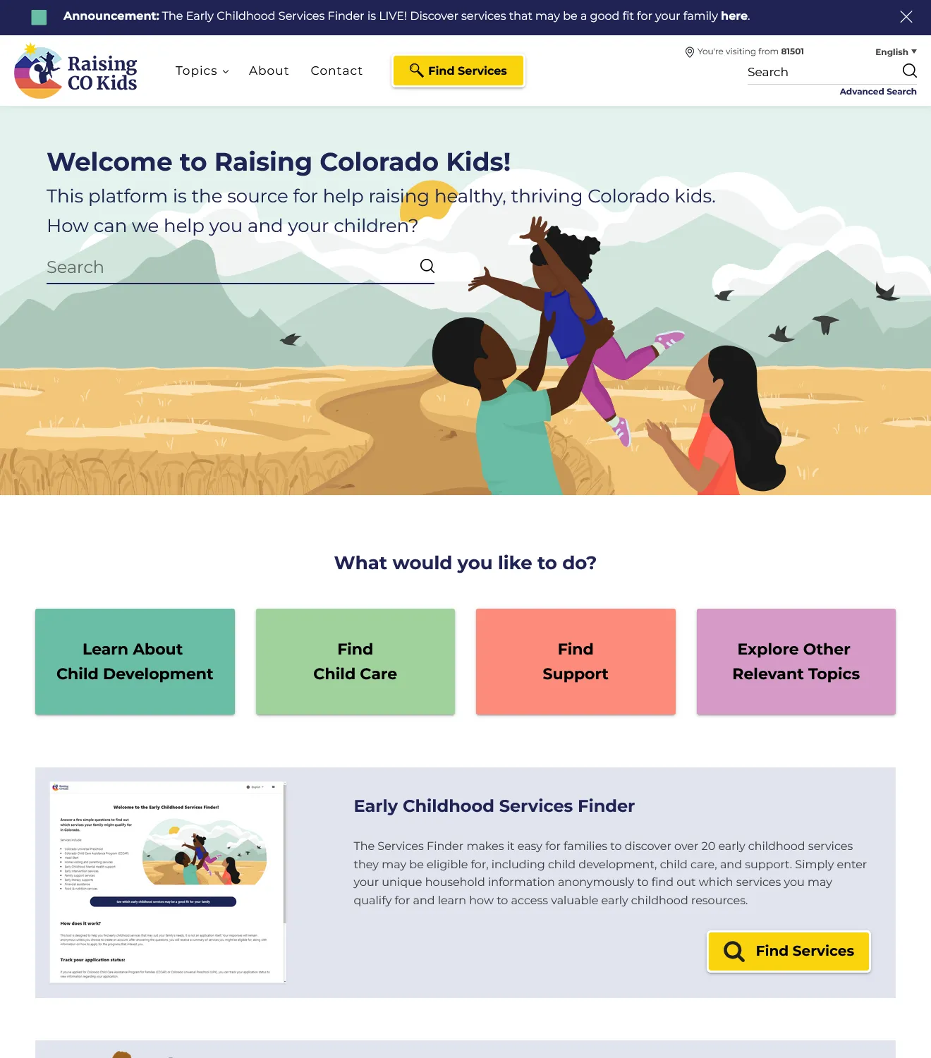 Raising CO Kids - Educational Portal - Image 1