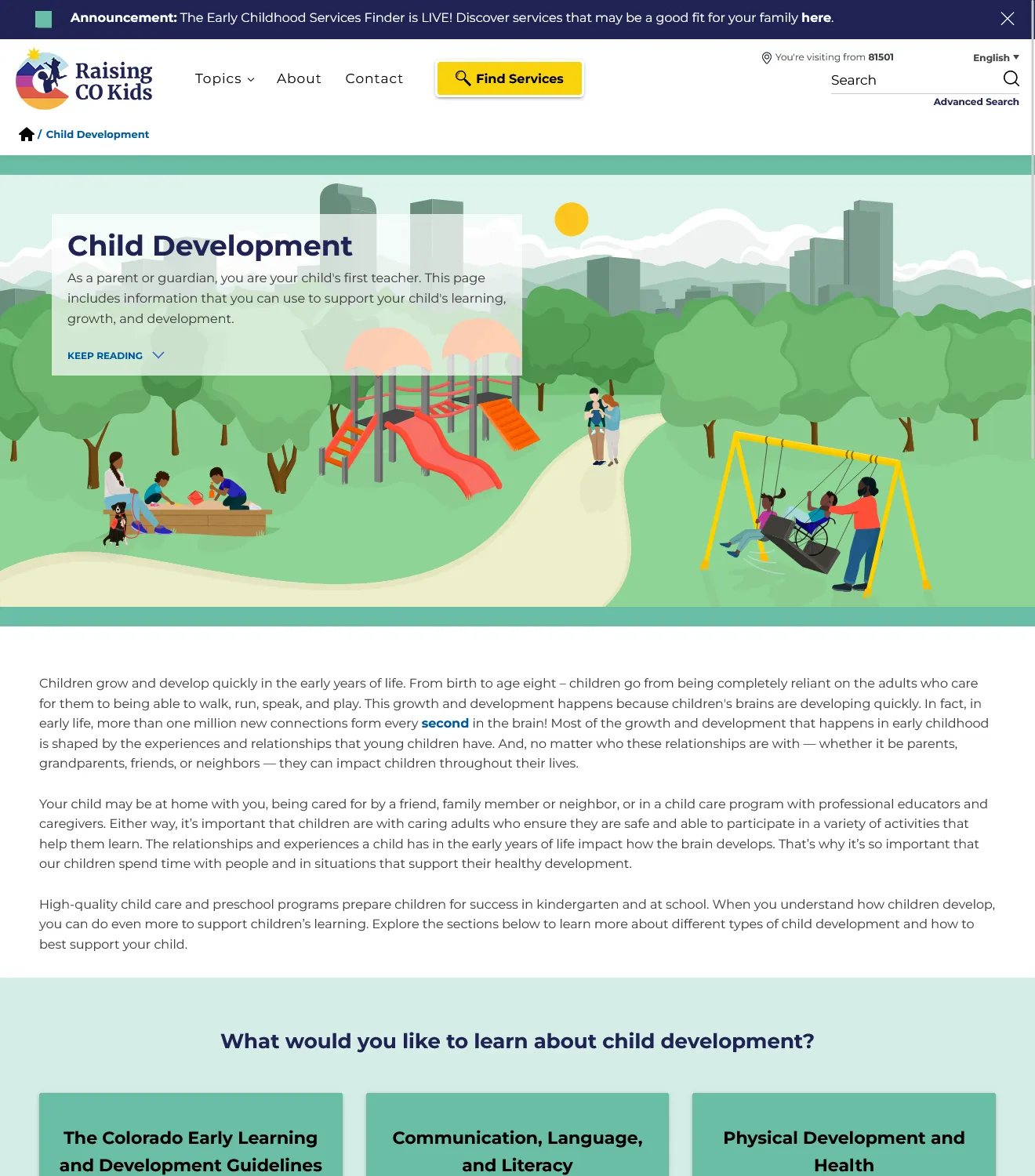Raising CO Kids - Educational Portal - Image 2