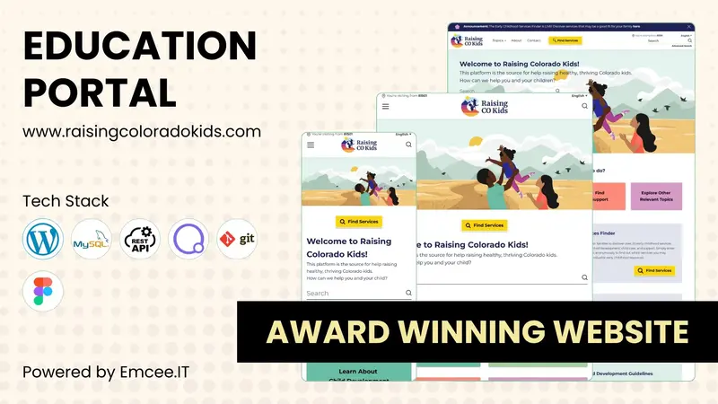 Raising CO Kids - Educational Portal