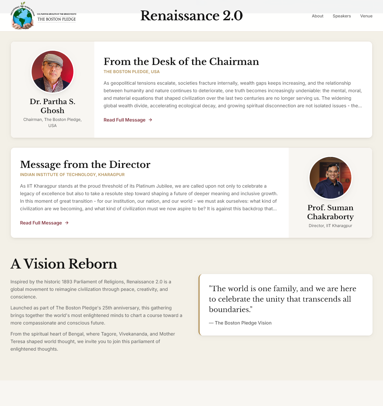 Renaissance 2.0 - Event Landing Page - Image 2
