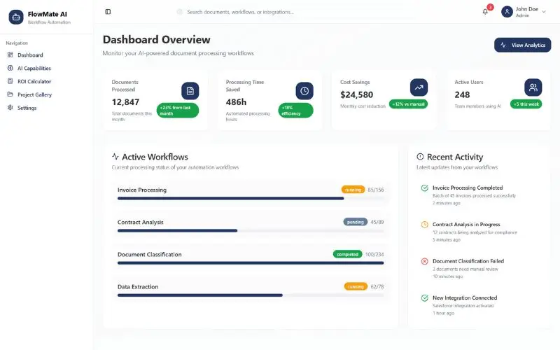Document & Workflow Automation