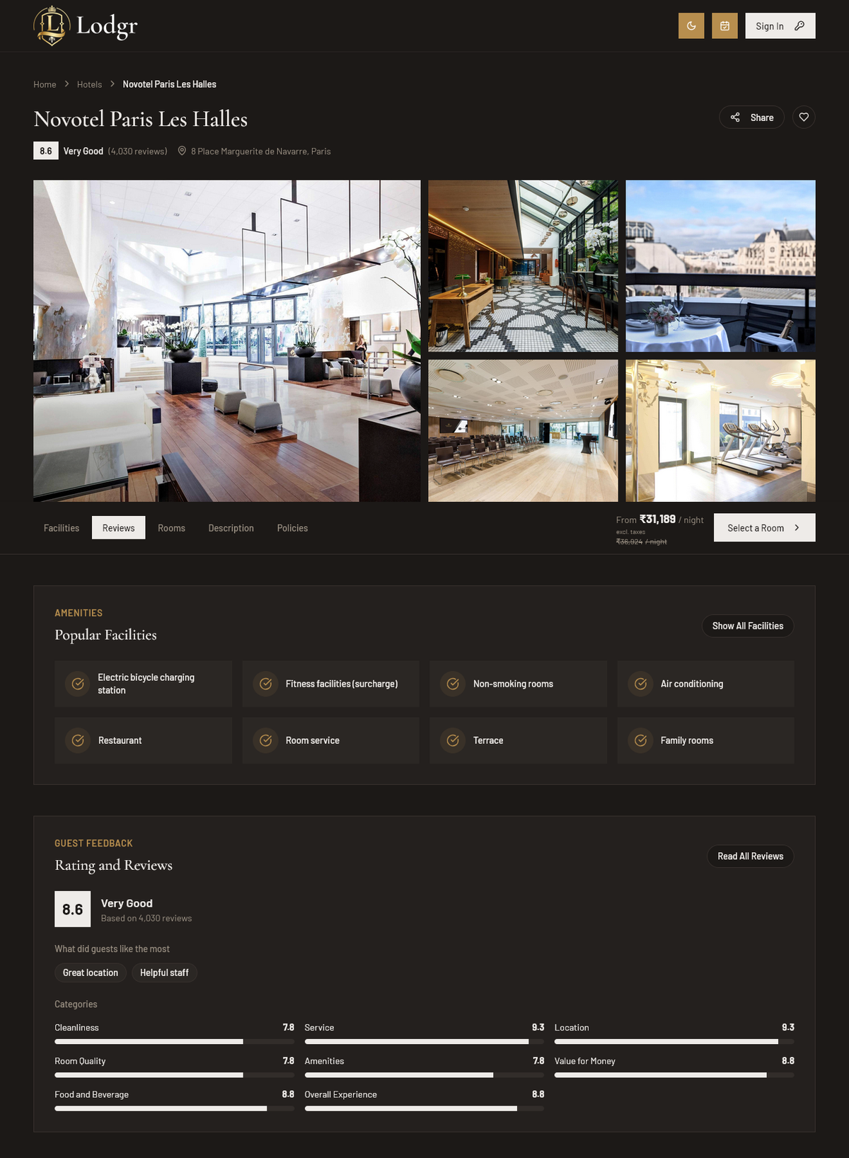 Lodgr - Hotel Booking Platform - Image 5