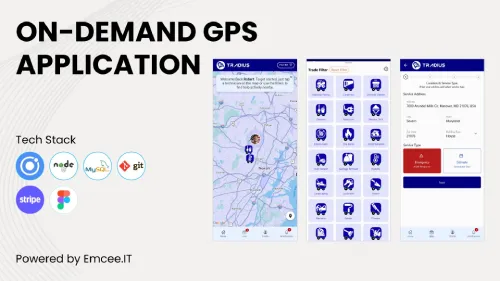 Tradius - On-Demand GPS Application