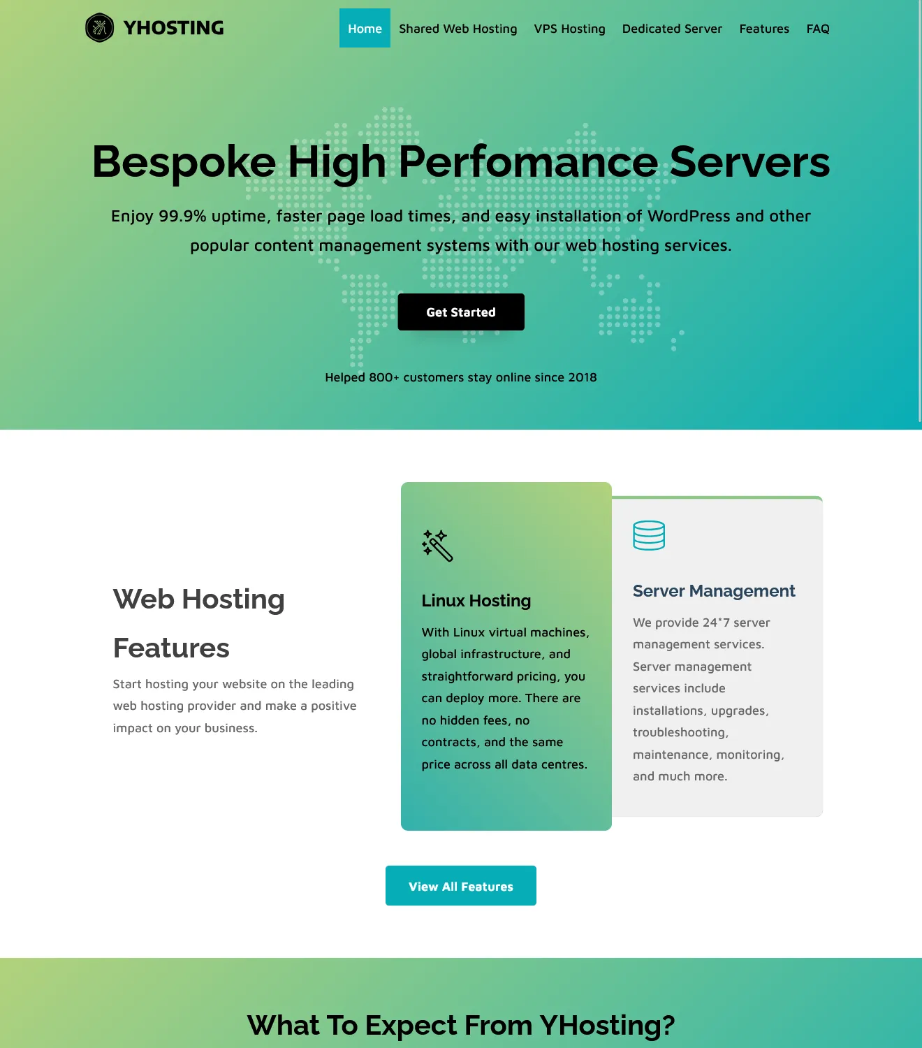 YHosting - Hosting Website - Image 1