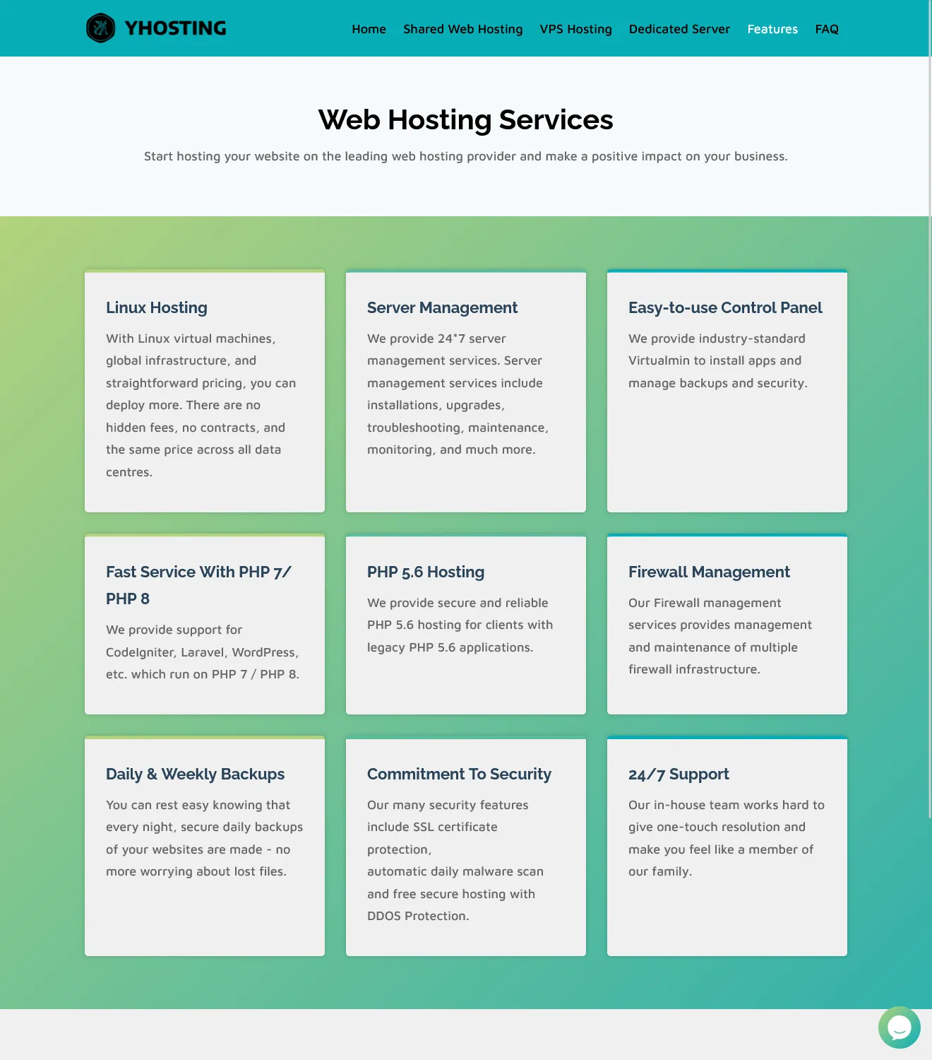 YHosting - Hosting Website - Image 2