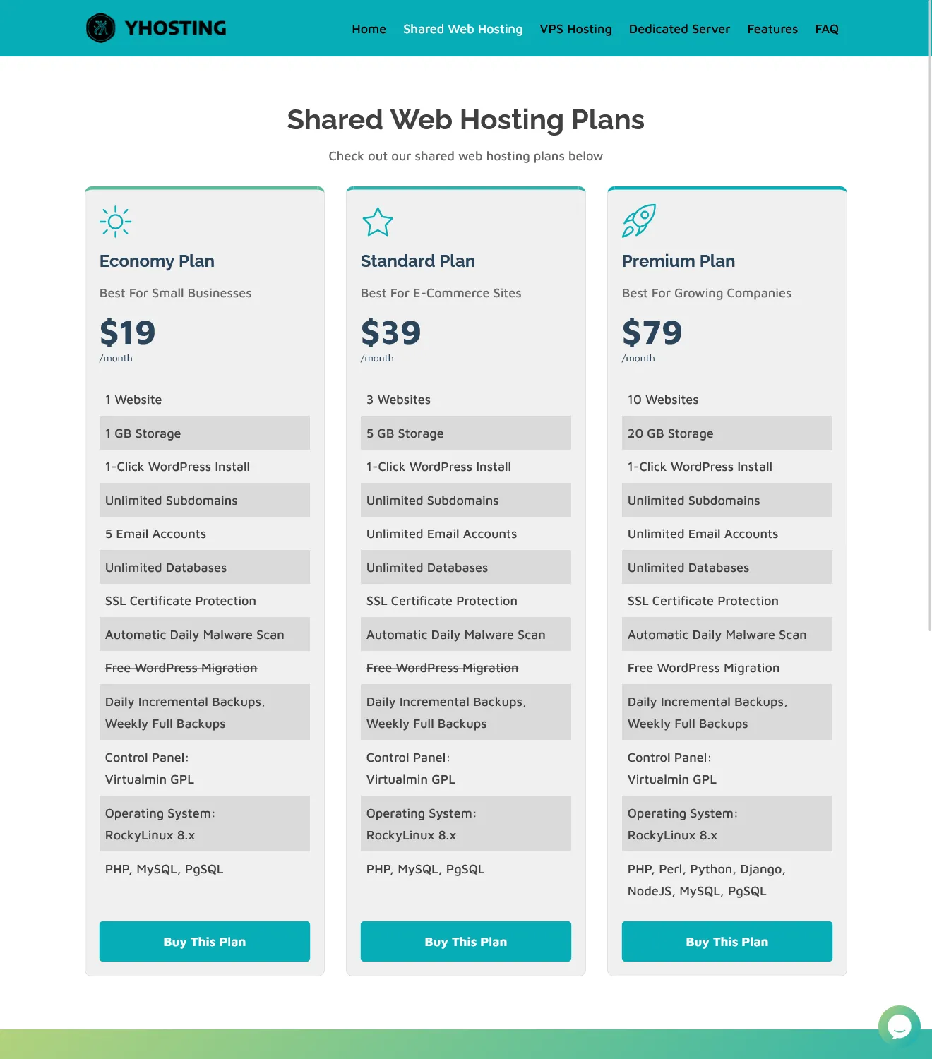 YHosting - Hosting Website - Image 5