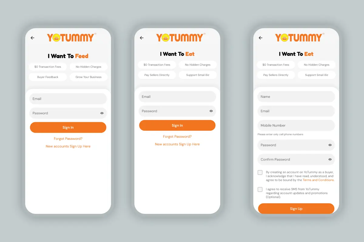 YoTummy App - Homemade Food Finder - Image 1