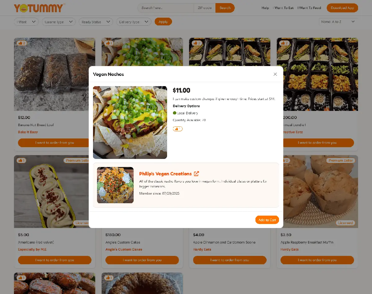 YoTummy - Homemade Food Marketplace - Image 4